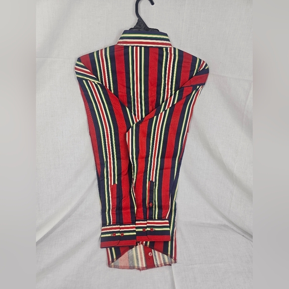 VINTAGE WRANGLER  BRUSHPOPPER RIDGERIDER SIZE LARGE Buttondown - Picture 9 of 15